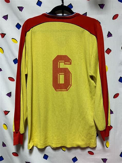 Rare Long Sleeve Nike Pacific Soccer Jersey Number 6 As-is | Boardwalk Vintage