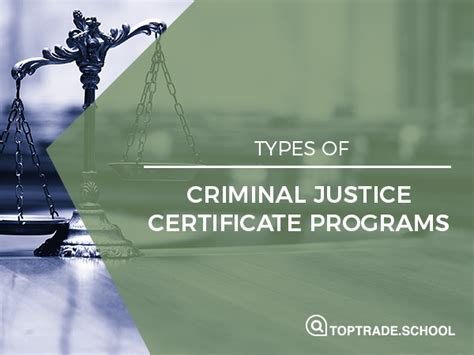 Types of Criminal Justice Careers | Top Trade School