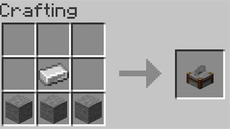 Minecraft: How to Make a Stonecutter | The Nerd Stash