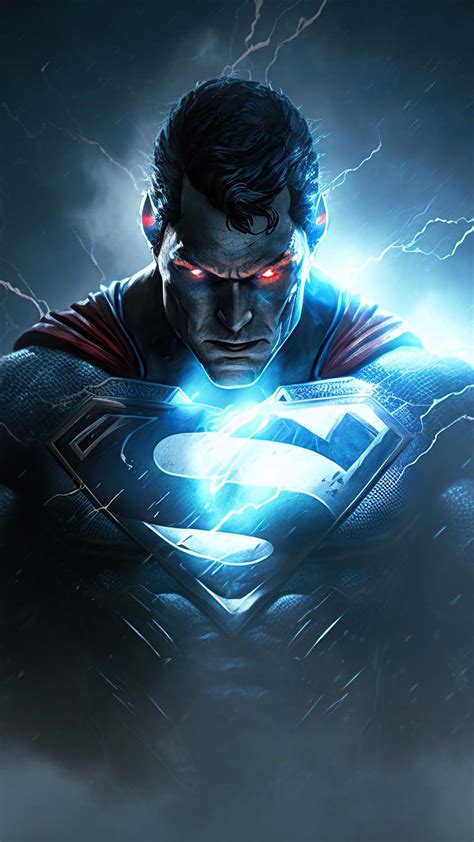 Superman Glowing eyes iPhone Wallpaper HD - iPhone Wallpapers