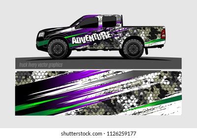 Truck Livery Design Vector Stock Vector (Royalty Free) 1126259177 ...