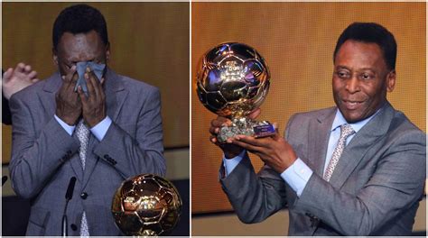 Watch How Pele Cried After Finally Getting His Hands on the Ballon d’Or ...