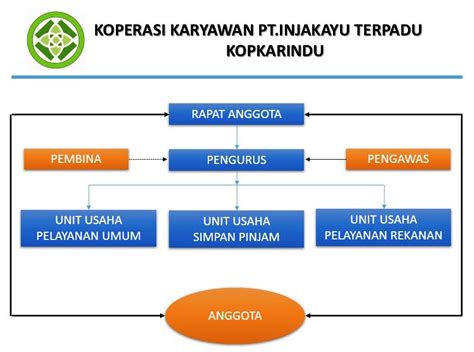 Detail Contoh Struktur Organisasi Koperasi Koleksi Nomer 17