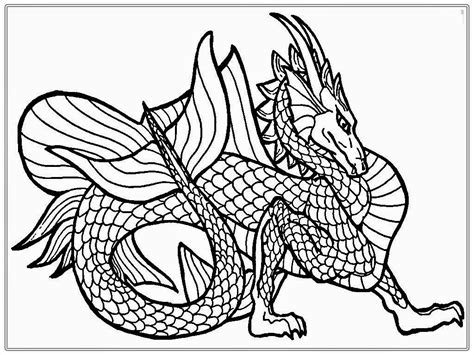 Elegant Free Realistic Dragon Coloring Pages Has Dragon Coloring ... - Coloring Home