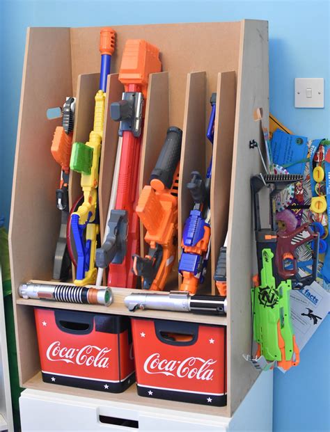 Nerf Gun Cabinet : Pin on Nerf Gun Rack : If you’re buying a gun, you won’t find a better level ...