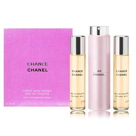 Chanel Chance EDT Twist and Spray 3x20ml Price in Australia - PriceMe