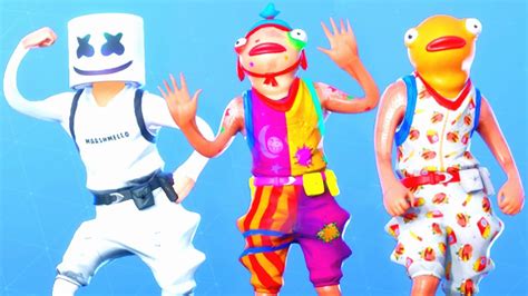 I created my own Fortnite "Fishstick" *Styles* and they looked funny ...