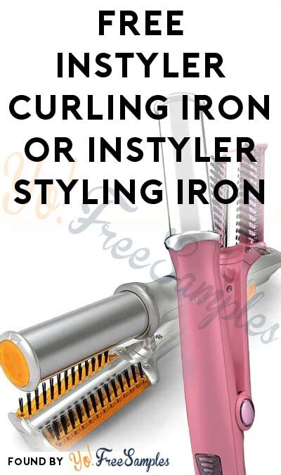 Possible FREE InStyler Curling Iron or InStyler Styling Iron From ...