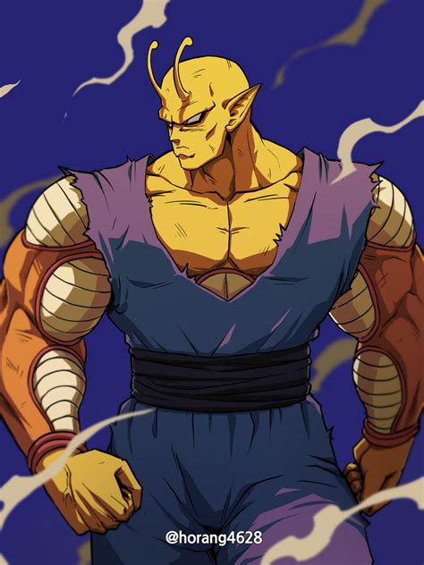 Orange Piccolo by zx4317 on DeviantArt