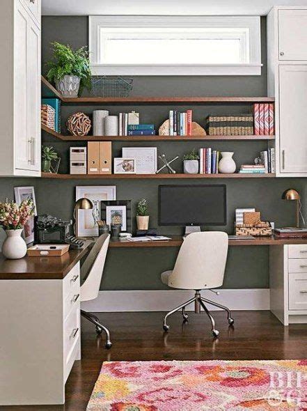 Home office design for two work stations storage 37 New ideas | Home ...