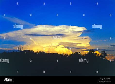 Storm Clouds sunset Stock Photo - Alamy