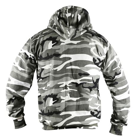 US Hoodie - Urban Camo - Anorak, Skjortor - Militärkläder - Armygross.se