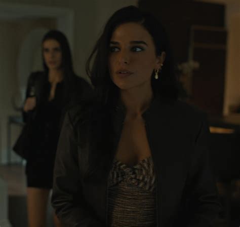 Black Leather Jacket of Stephanie Nur as Aaliyah Amrohi in Special Ops: Lioness