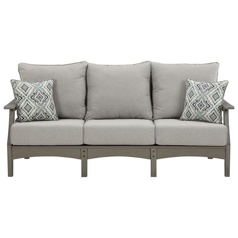 Signature Design by Ashley Visola 11081574 Sofa with Cushion | Pilgrim Furniture City | Outdoor ...