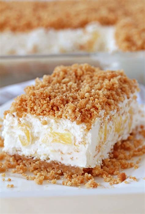 Easy Pineapple Dream Dessert | Recipe | Pineapple dream dessert, Creamy desserts, Graham dessert