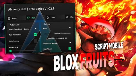 Blox Fruits script – (Alchemy Hub) - YouTube