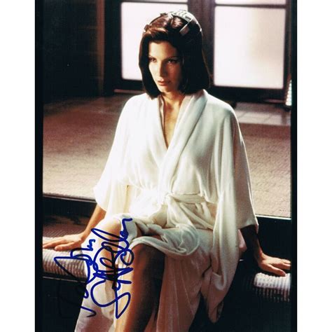 Sandra Bullock Autographed Demolition Man Photograph