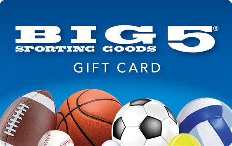 Gift Cards | Big 5 Sporting Goods