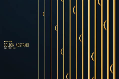 Abstract gold line pattern of geometric design cover background. illustration vector eps10 ...