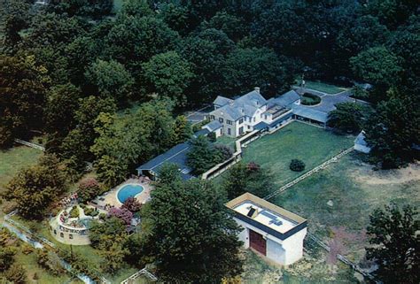 $1.99 - Aerial View Of Graceland, Home Of Elvis Presley, Memphis, Tennessee -- Postcard #ebay # ...