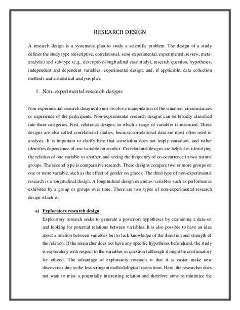 Descriptive Correlational Research Design Definition