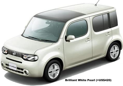 New Nissan Cube Body colors, Full variation of exterior colours ...