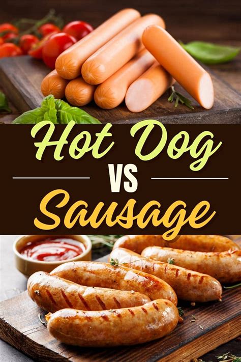 Hot Dog vs. Sausage (What’s the Difference?) - Insanely Good