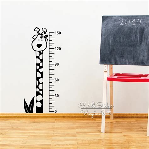 Growth Chart Wall Sticker Baby Nursery Growth Chart Wall Decal DIY ...