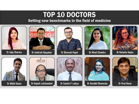 Top 10 Doctors in 2023: Setting new benchmarks in the field of medicine ...