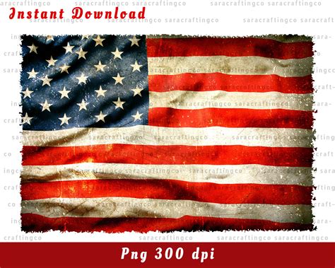 Grunge American Flag Png USA Flag United State Clipart - Etsy España