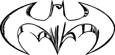 Batman Outline Drawing | Free download on ClipArtMag