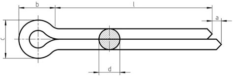 Cotter/Split Pins | DIN 94 Dimensions | ITA Fasteners