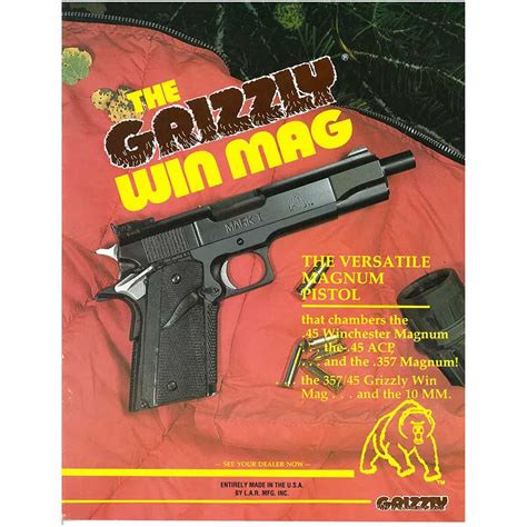 The LAR Grizzly: Magnum Power In An Upsized 1911 by WILEY CLAPP - You ...