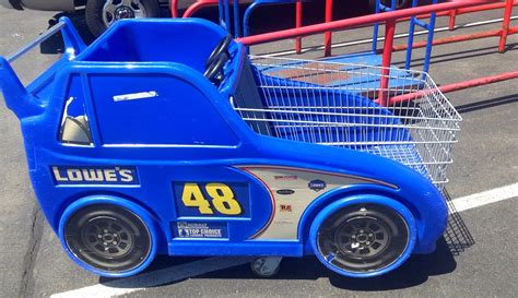 Lowe's Race Car Shopping Cart for Kids. | Lowe's Race Car Sh… | Flickr