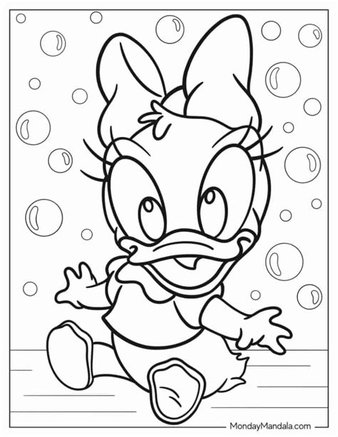 Disney Baby Donald Duck Coloring Pages