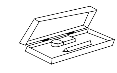 How to Draw a Pencil Box? | Step by Step Pencil Box Drawing for Kids