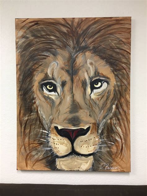 Leo The Lion by LuxeArtShop on Etsy https://www.etsy.com/listing ...