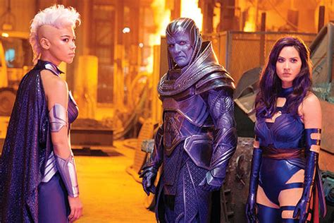 First look at Psylocke, Apocalypse and Storm's mohawk in X-Men ...