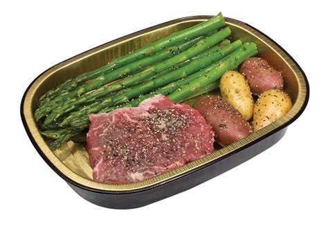 Meal Simple by H-E-B Seasoned Choice Beef Steak with Asparagus ...