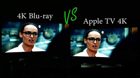 Apple TV 4K iTunes Movies (Dolby Vision HDR) vs 4K Blu-ray - YouTube