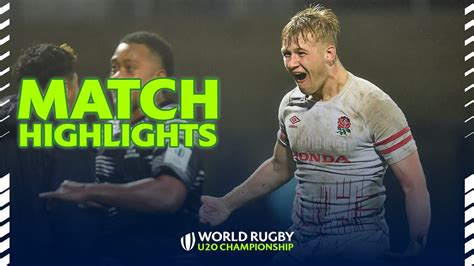 DOMINANT performance | England v Fiji Highlights | World Rugby U20 Championship - YouTube