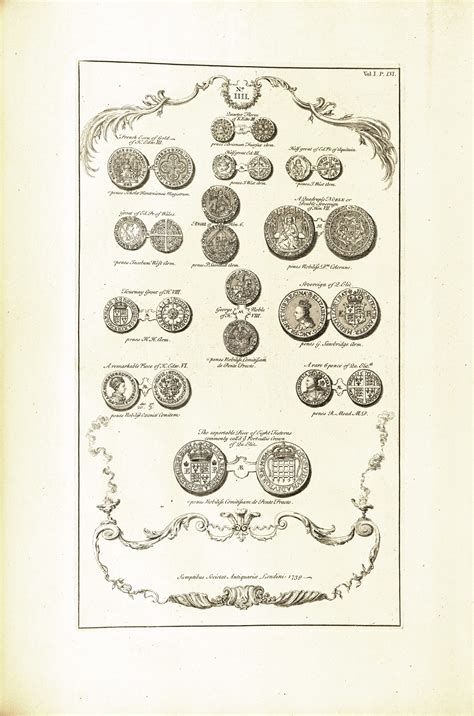 Plate 1.56: English Gold and Silver Coins