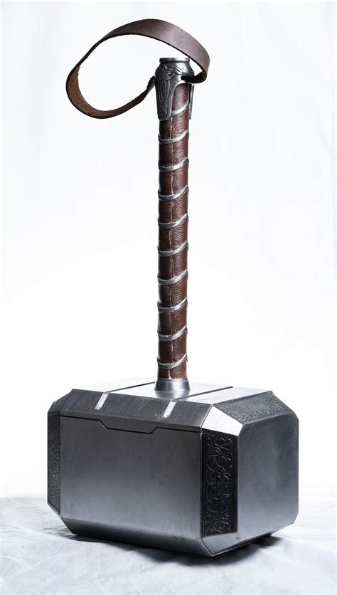 Thor's Hammer Mjolnir Replica From Thor: the Dark World/avengers 2. Handmade, Full-scale, All ...