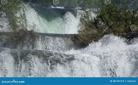 Scenic Waterfall in Krka National Park Stock Image - Image of oark, skradinski: 281787415