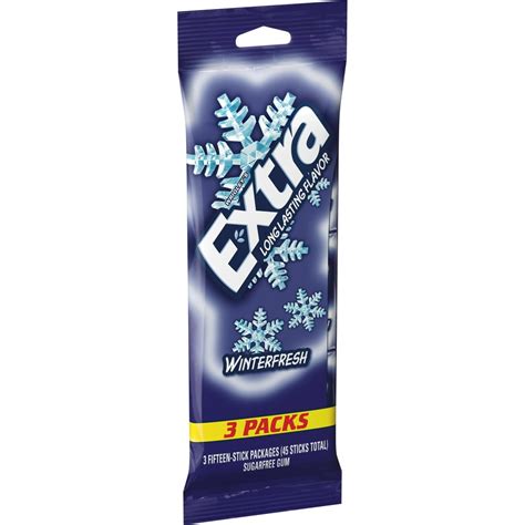 EXTRA Winterfresh Sugarfree Gum, multipack (3 packs total) - Walmart.com - Walmart.com