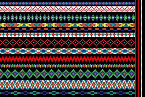 Native American Beaded Border Patterns (151336) | Decorations | Design ...