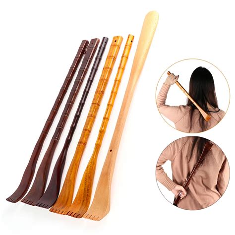 Aliexpress.com : Buy Practical Long Natural Wooden Back Scratcher ...