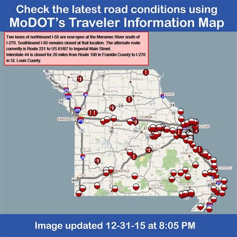 Exploring Modot Road Closure Map In 2023 - 2023 Calendar Printable