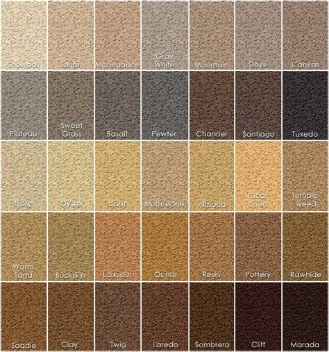 Stucco Colors - Effy Moom