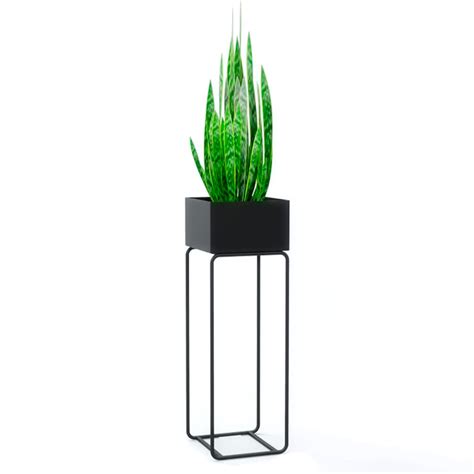 Buy nuSILKROUTE Tall Metal Stand, Flower Pot Stand, Indoor Stands for ...